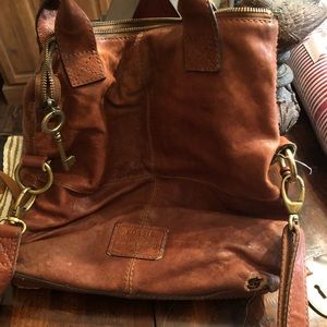 Authentic fossil purse
